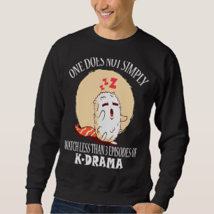 Moletom Design de Coração de Dedo do Drama Coreano Kdrama