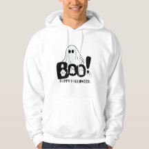 Design de desenho animado Cute Ghost Boo e Feliz H