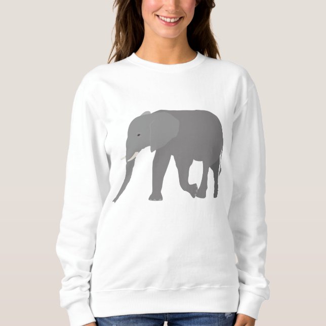 Moletom Design de elefante (Frente)