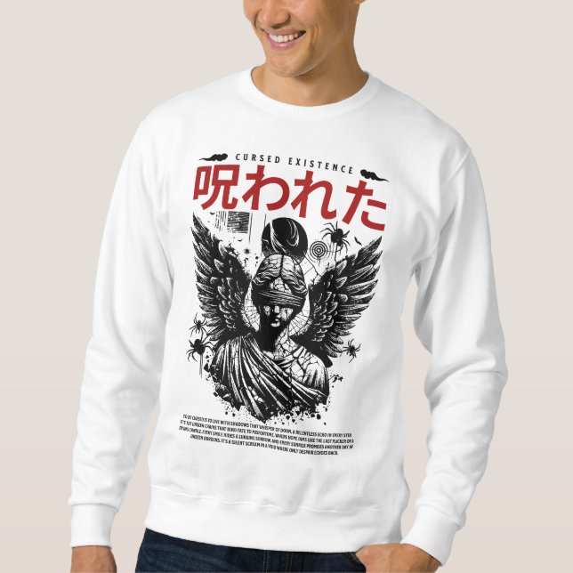 Moletom Design de Existência Maldita (Frente)