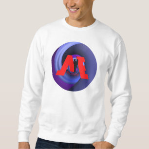 Moletom Design de FloState "ME" Homem Roxo Vórtex2
