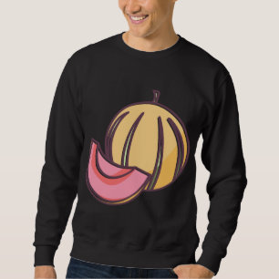 Moletom Design de fruta de Verão de Melão para frutas e me