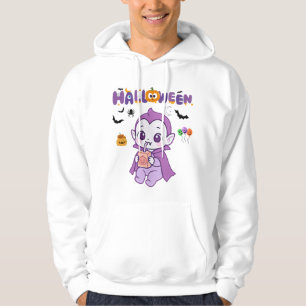 Moletom Design de Gelado Vampiro Halloween Kawaii