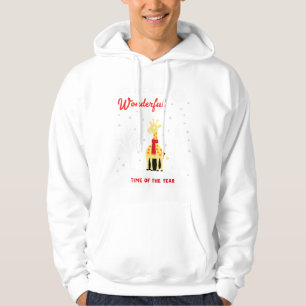 Moletom Design de girafa engraçado para mulheres meninas S