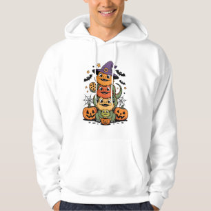 Moletom Design de Halloween dos Dragões Empilhados