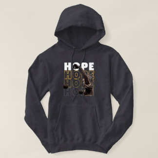 Moletom Design de Hoodie de Esperança Moderna | Raven Robe