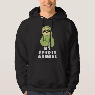 Moletom Design de Lã Bonita Meu Animal Espirituoso