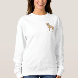 Moletom Design de Labrador Retriever amarelo Labrador fofo