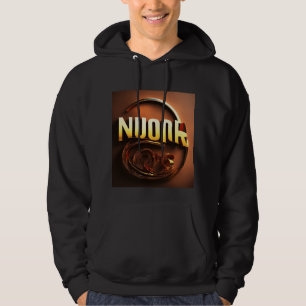 Moletom Design de logotipo 3D "Noor" rigoroso para