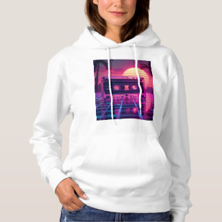 Moletom Design de Música Estética Vaporwave