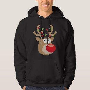 Moletom Design de Natal para Garota-Rebelde-Bonita