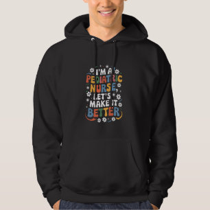 Moletom Design de Pediatria PICU para Enfermagem de Peds e