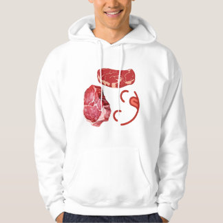 Moletom Design de Rosto Sorridente de Bife para Amantes de