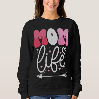 Moletom Design de Roteiro de Vida de Mãe Rosa Pastel Elega