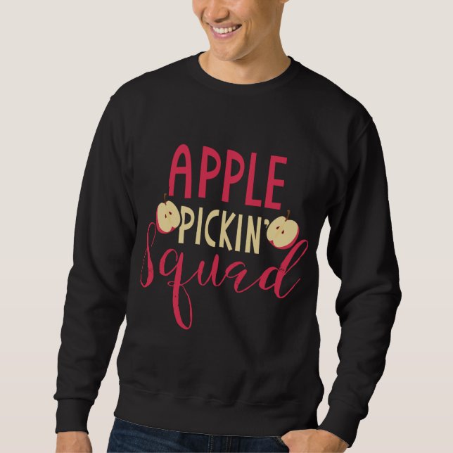 Moletom Design de Seletor de Fruta de Maçã de Oferta de Es (Frente)
