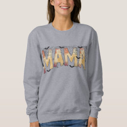 Moletom Design de Tema de Queda de Mama Halloween
