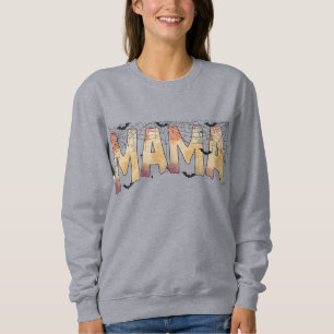 Moletom Design de Tema de Queda de Mama Halloween
