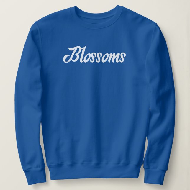 Moletom Design de texto de Blossomas Incrível (Frente do Design)