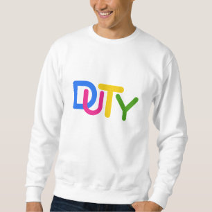 Moletom Design de texto simples