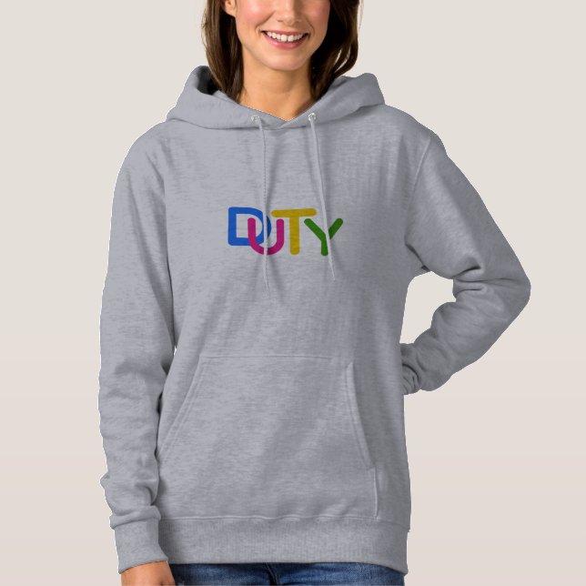 Moletom Design de texto simples (Frente)