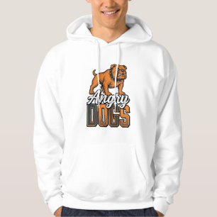 Moletom Design de Tipografia Bulldog Vintage Angry Dogs_1