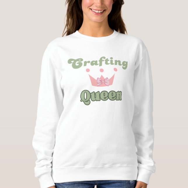 Moletom Design de Tipografia Rainha da Criação  (Frente)