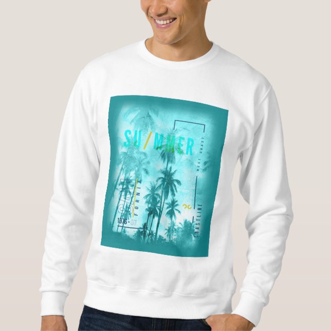 Moletom Design de Verão da Califórnia (Frente)