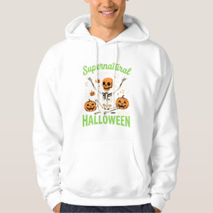 Moletom Design de Vetor de Halloween de Esqueleto Supernat