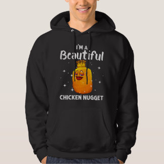 Moletom Design Divertido de Nugget de Frango para Crianças