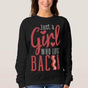 Moletom Design Divertido Para Mulheres Amantes de Bacon Me