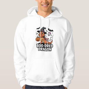 Moletom Design do Dia das Bruxas de Dragão Vermelho Boo