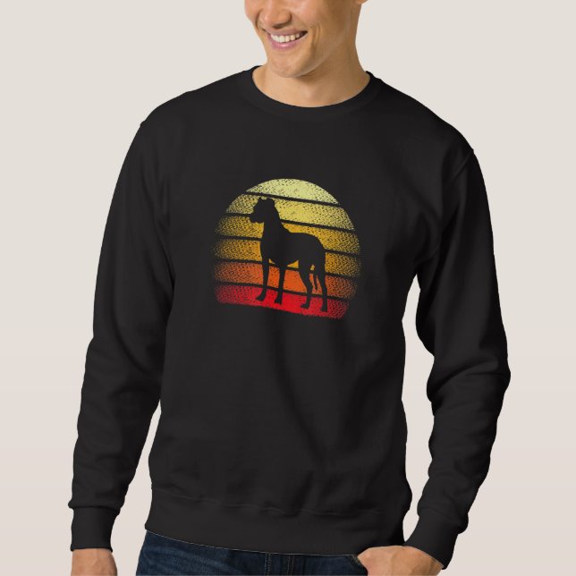 Moletom Design do Tema do Cachorro Rottweiler Retroativo (Frente)