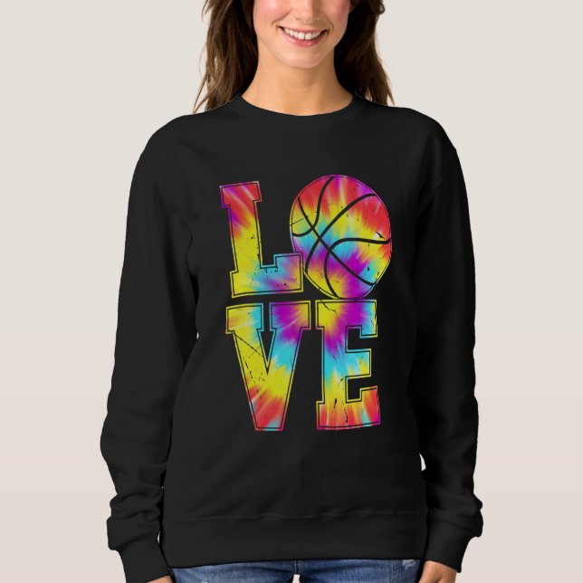 Moletom Design engraçado para mães que amam basquete Mãe d (Frente)