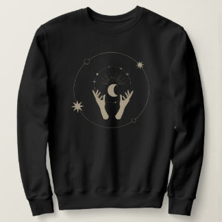 Moletom design estético de fantasia ao luar