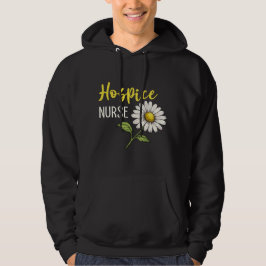Moletom Design Floral de Enfermeira de Cuidados Paliativos