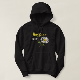 Moletom Design Floral de Enfermeira de Cuidados Paliativos