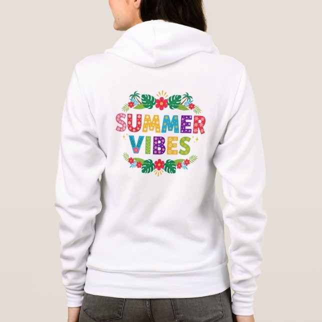 Moletom Design Floral Vibrações de Verão-54504 (Verso)
