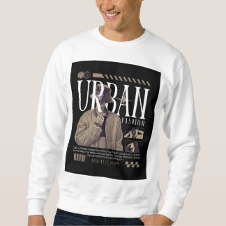 Moletom Design Gráfico de Estilo Urbano – Roupas de Rua Ou