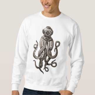 Moletom Design Gráfico de Octopus de Unidade de Mergulho R