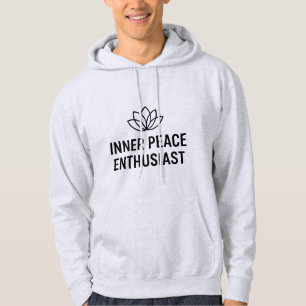 Moletom Design Hoodie Entusiasta da Paz Interna