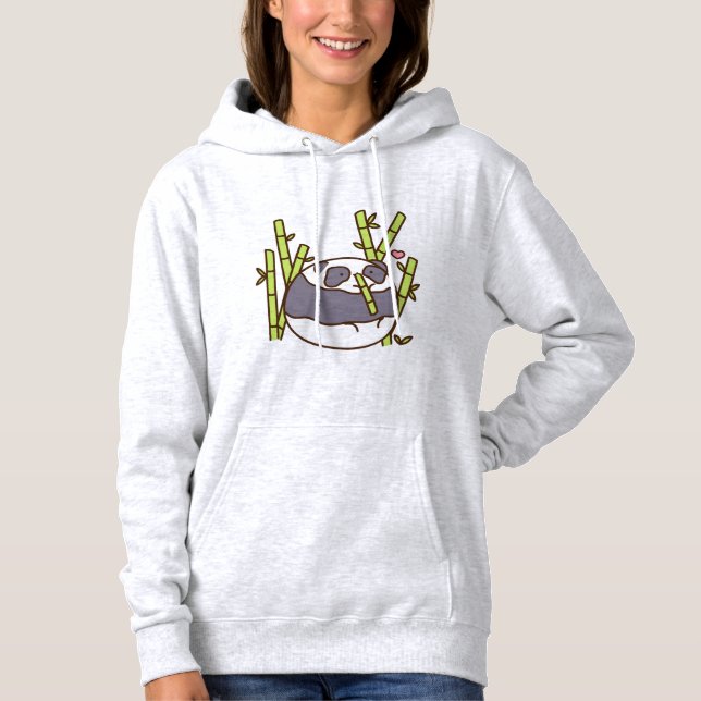 Moletom Design Hoodie, ilustração de Panda (Frente)