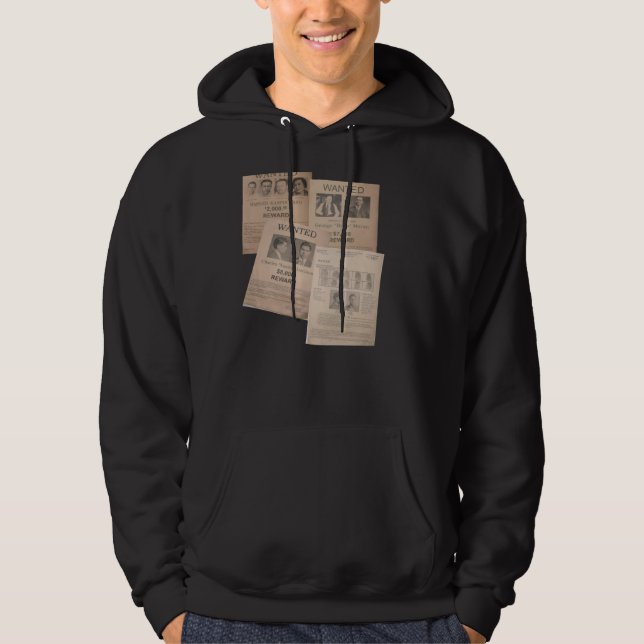 Moletom design legal querido do hoodie da colagem do (Frente)