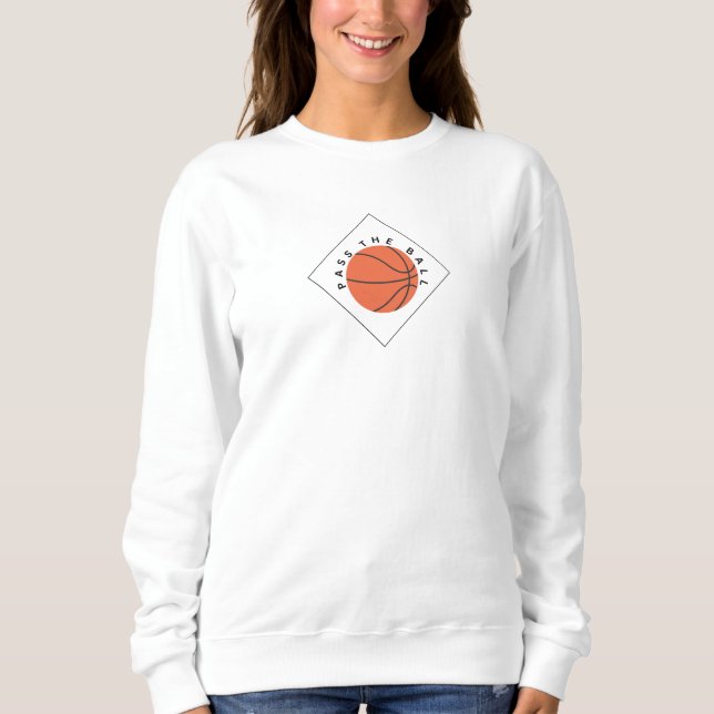 Moletom Design Minimalista de Basquete (Frente)