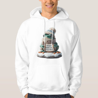 Moletom Design: "O sapinho não gosta do frio
