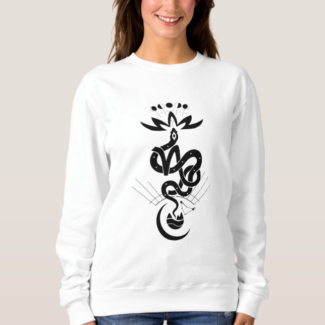 Moletom Design original para impressão Cobra de 2025, Capr (Frente)