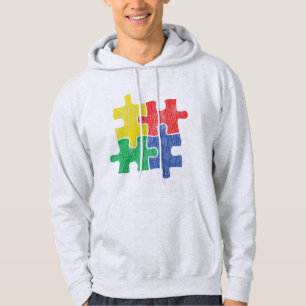 Moletom Design para Awarenes Autismo em Cute Vintage