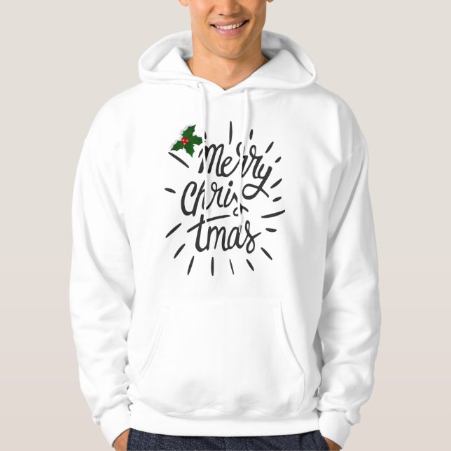 Moletom Design simples do Feliz Natal (Frente)