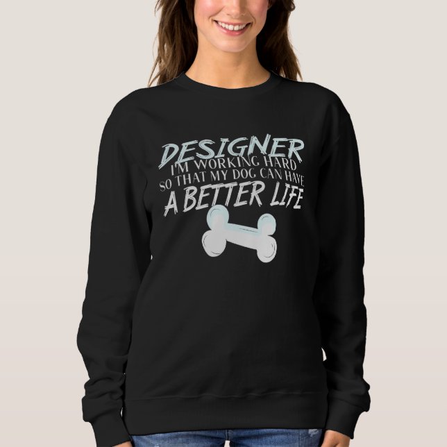 Moletom Designer - Melhor Design de Cachorro (Frente)