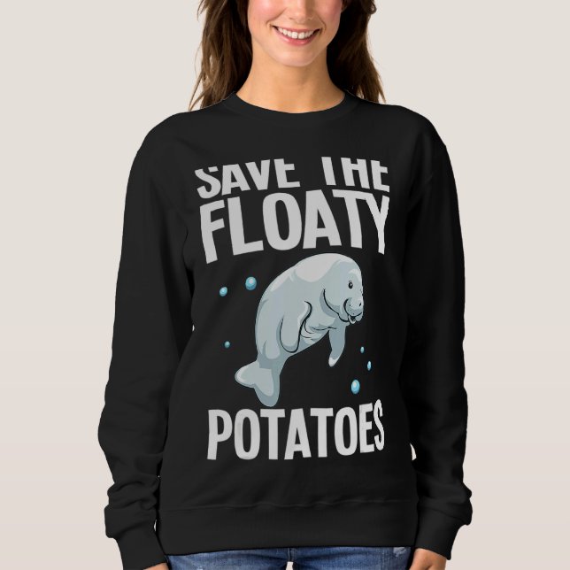 Moletom Designs De Manateio Para Homens Mulheres Batata (Frente)