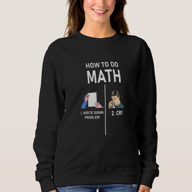 Moletom Designs de matemática (Frente)